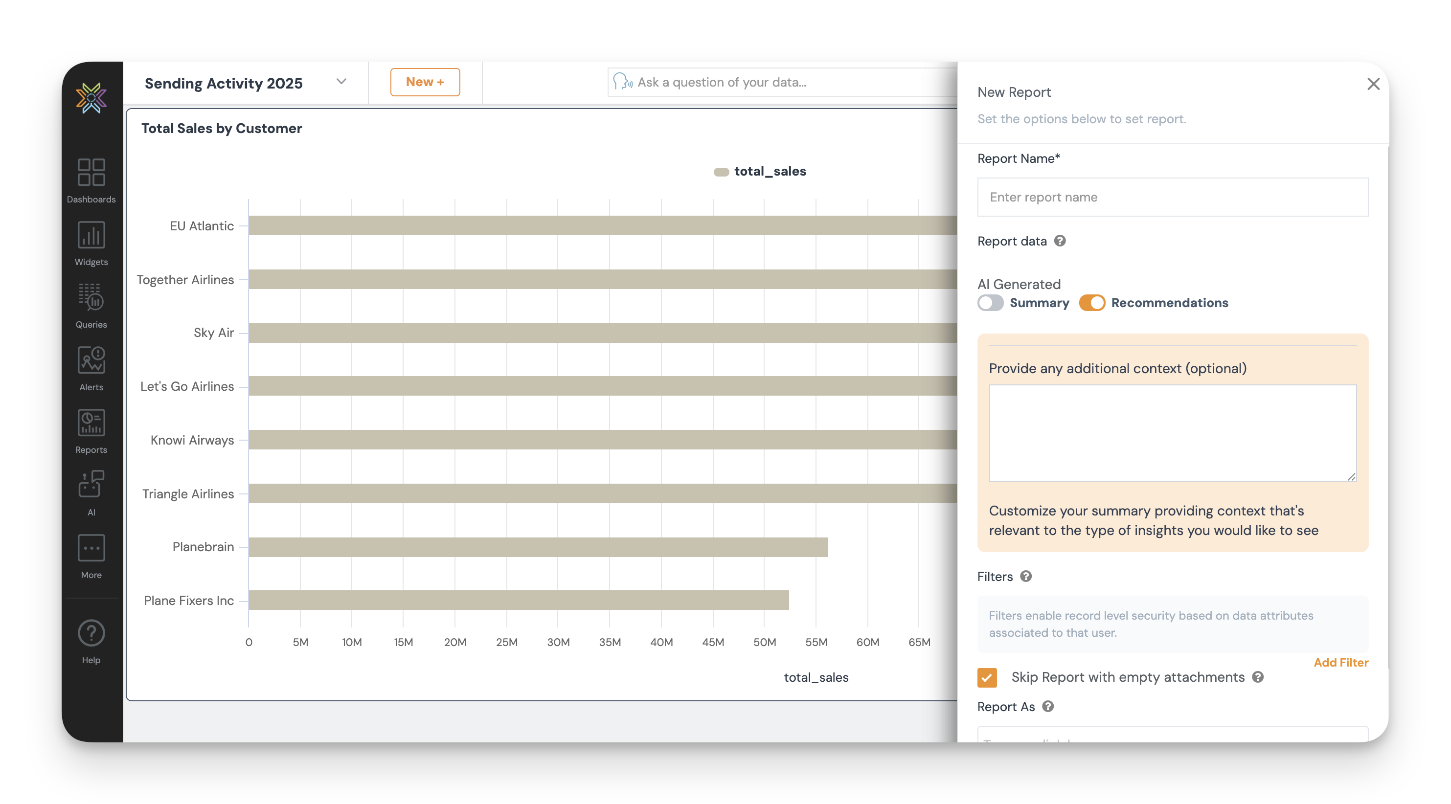 Send Instantsights summary